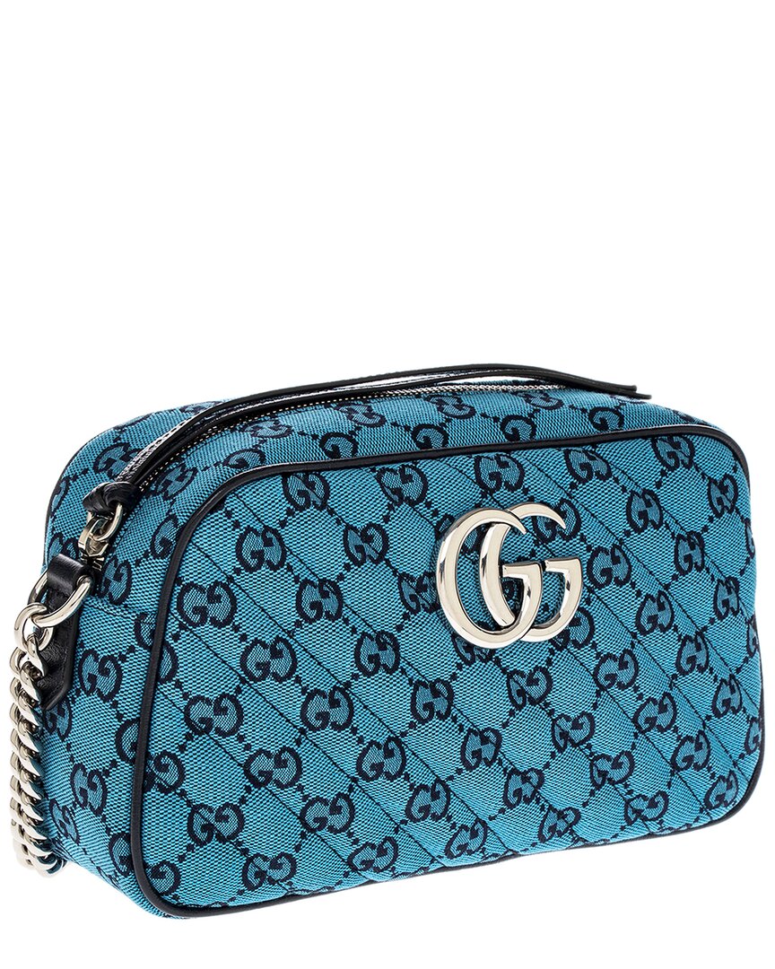 Gucci GG Marmont Small Canvas Camera Bag