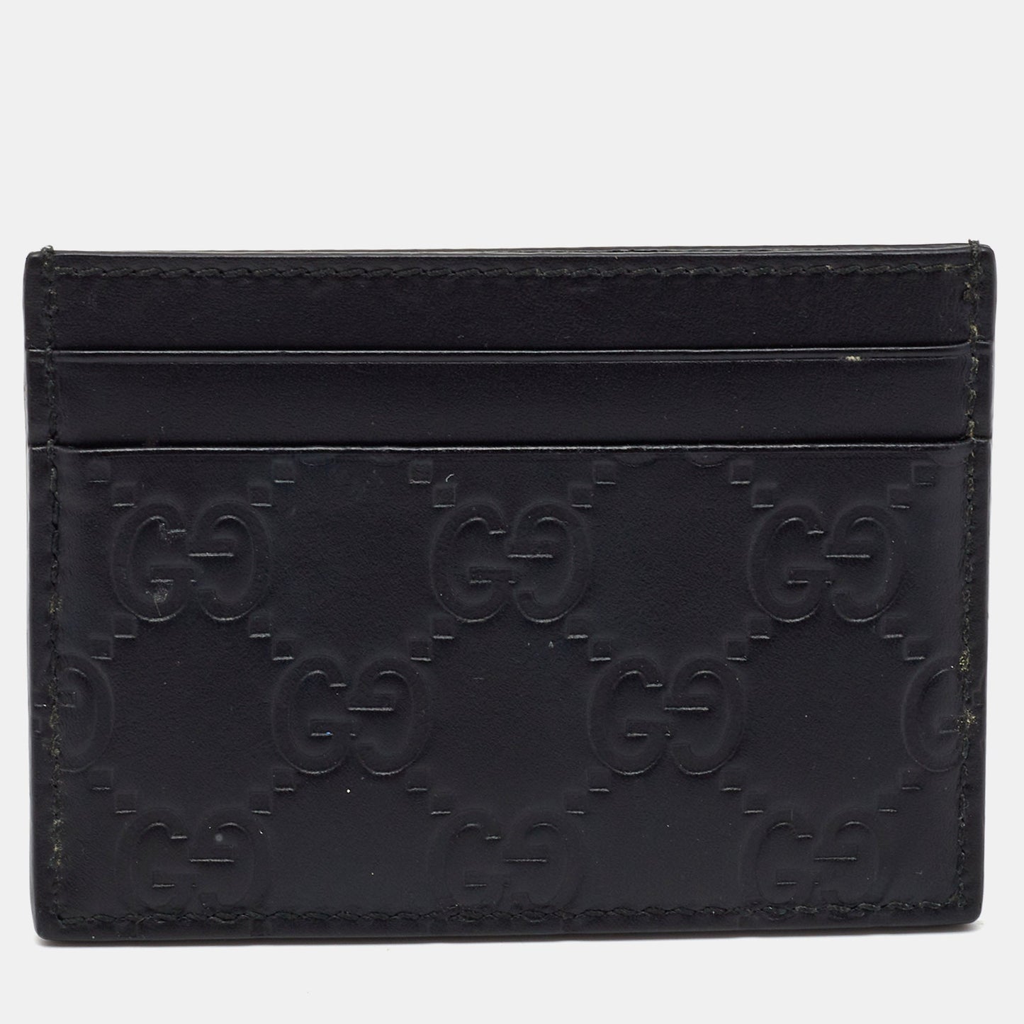Luxury Gucci Trending 2025 Black Luxury Gucci Trending 2025ssima Leather Card Holder..
