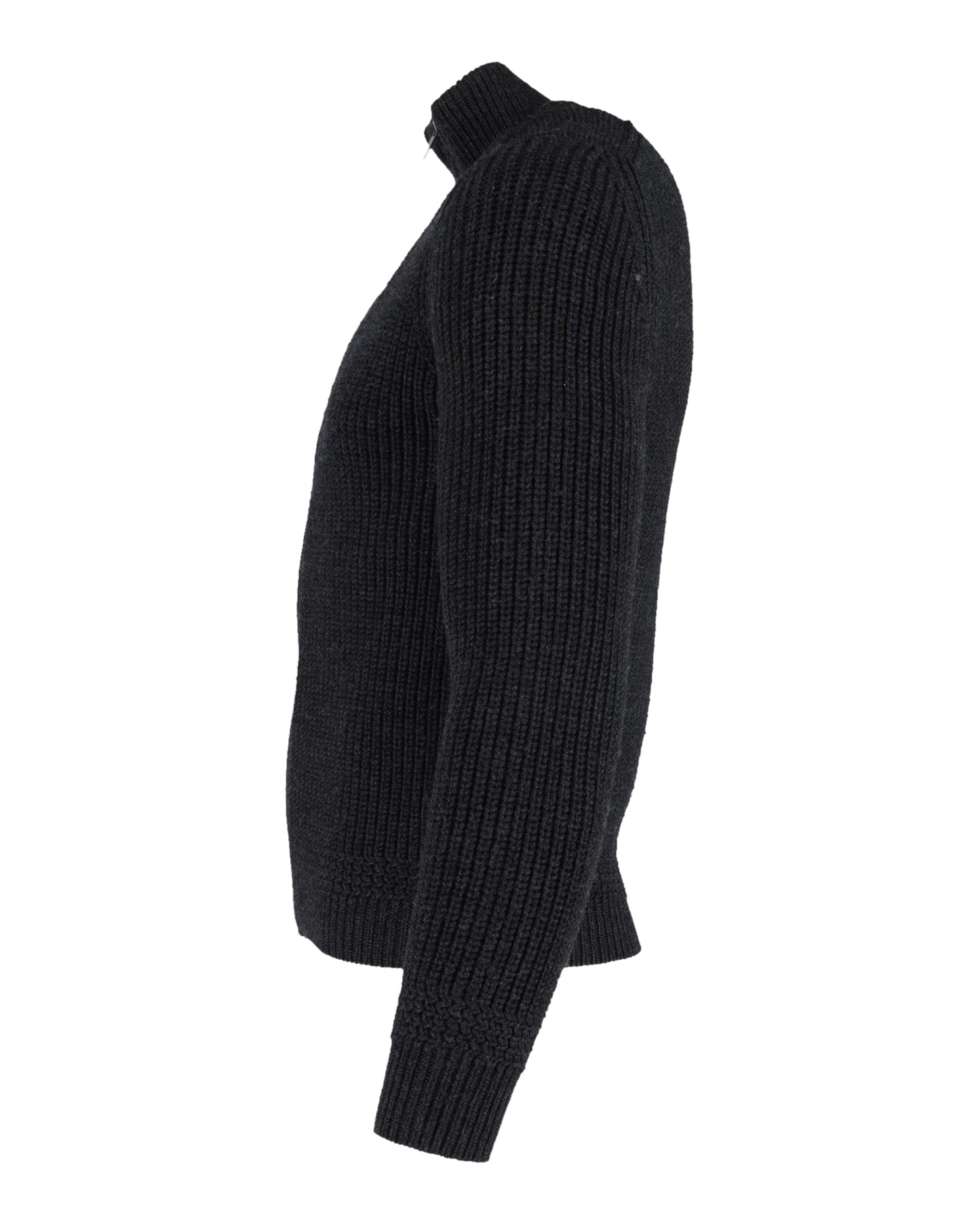 Luxury Gucci Trending 2025 Zipped Jumper in Grey Wool