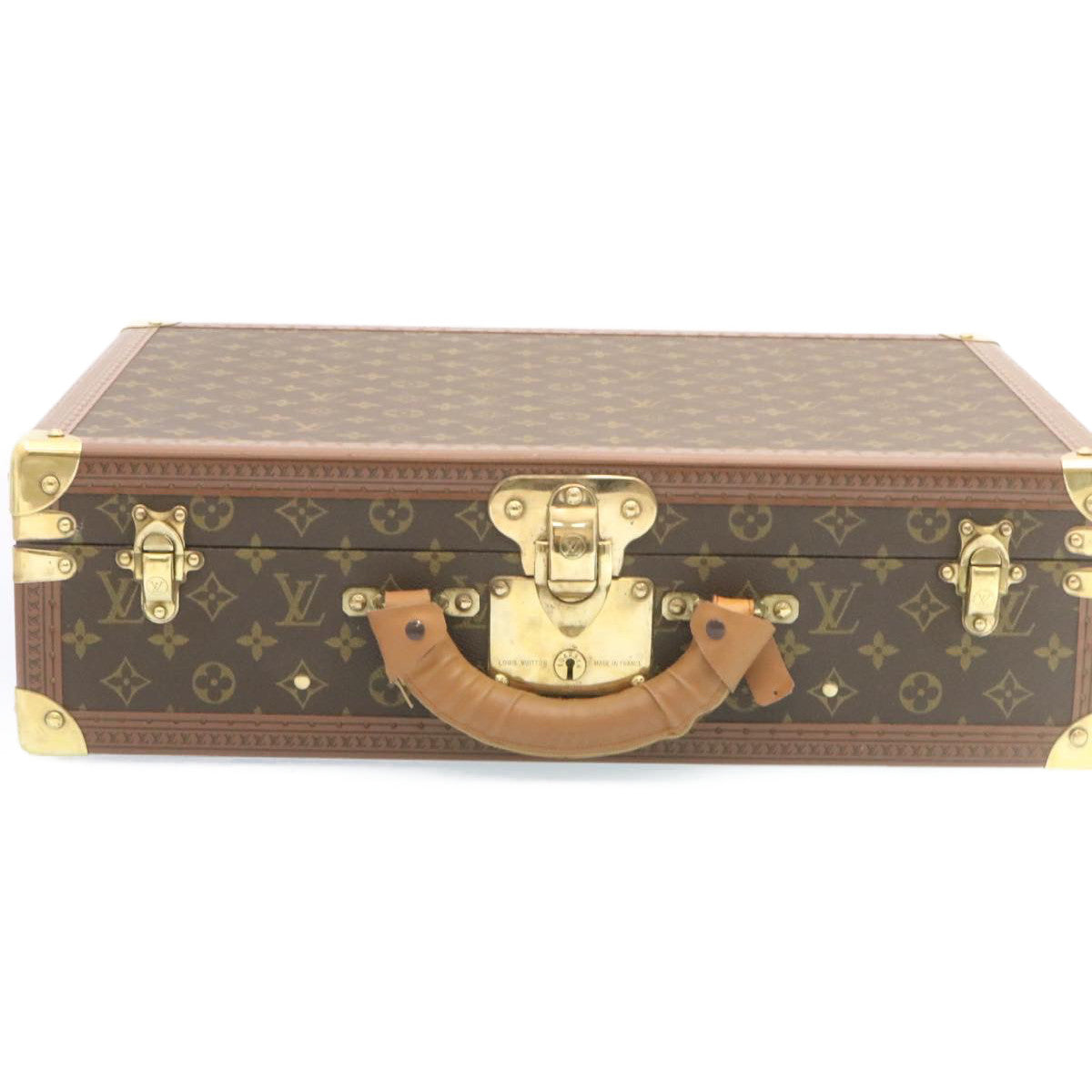 LOUIS VUITTON Monogram Cotteville 50Trunk Vintage M21422 LV 27063S