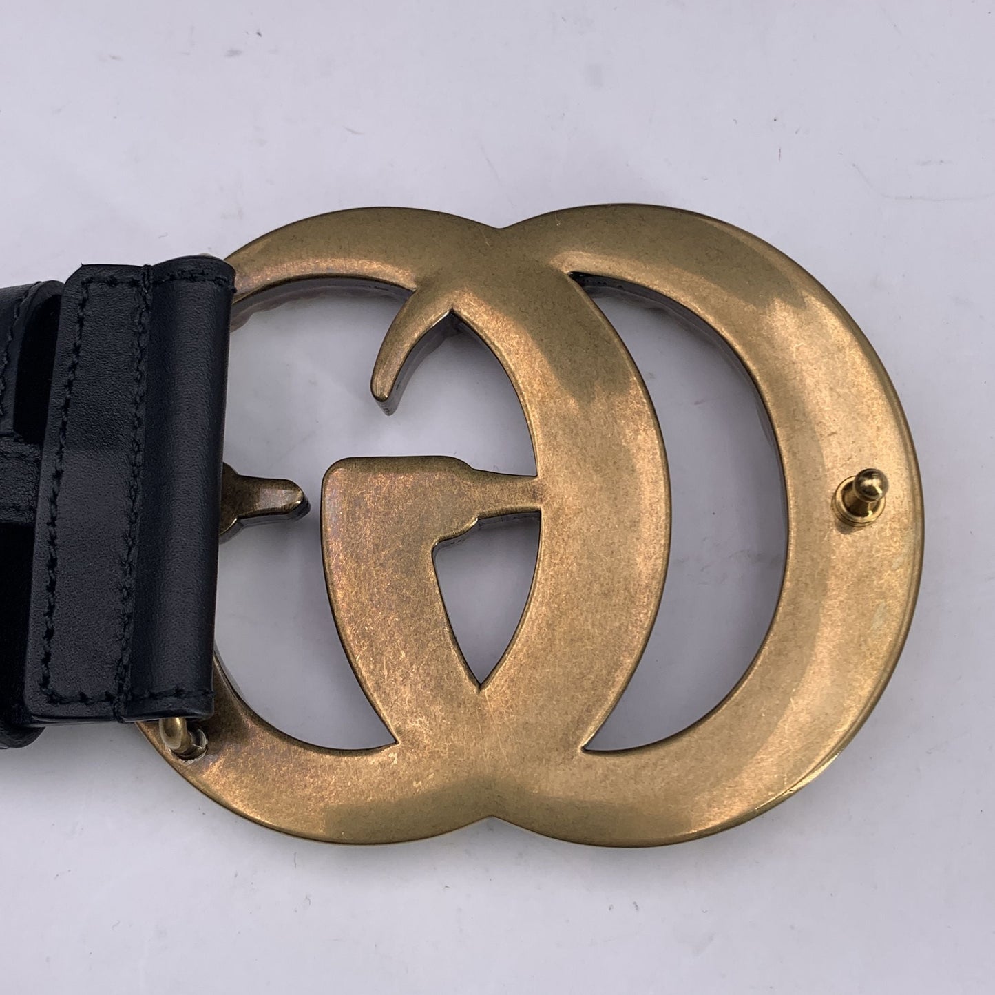 Gucci Leather Belt Marmont