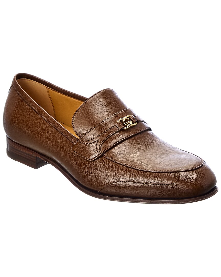 Luxury Gucci Trending 2025 Leather Loafer