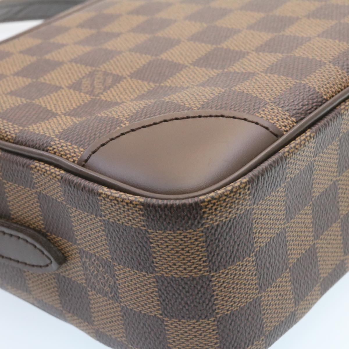 LOUIS VUITTON Damier Ebene Trocadero 27 Shoulder Bag N48085 LV 27264SA
