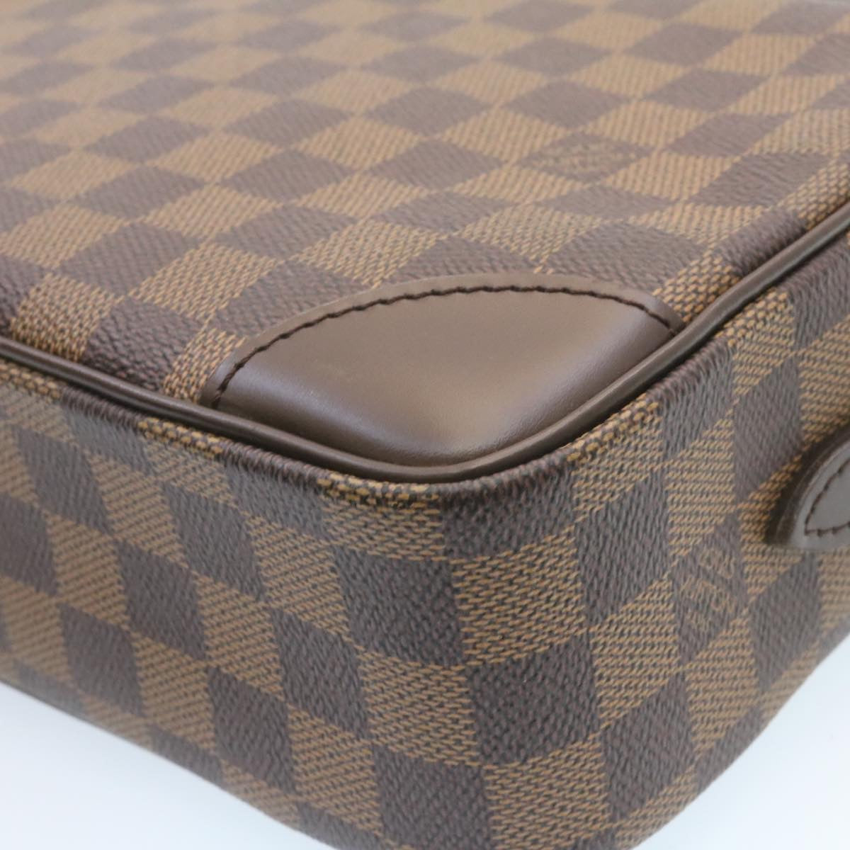 LOUIS VUITTON Damier Ebene Trocadero 27 Shoulder Bag N48085 LV 27264SA