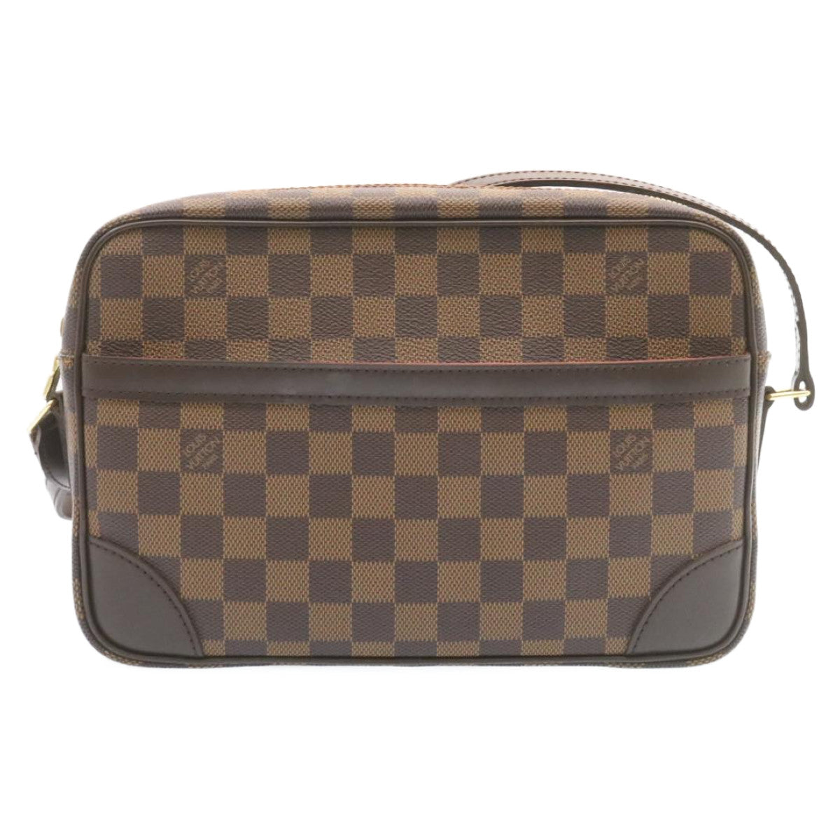 LOUIS VUITTON Damier Ebene Trocadero 27 Shoulder Bag N48085 LV 27264SA