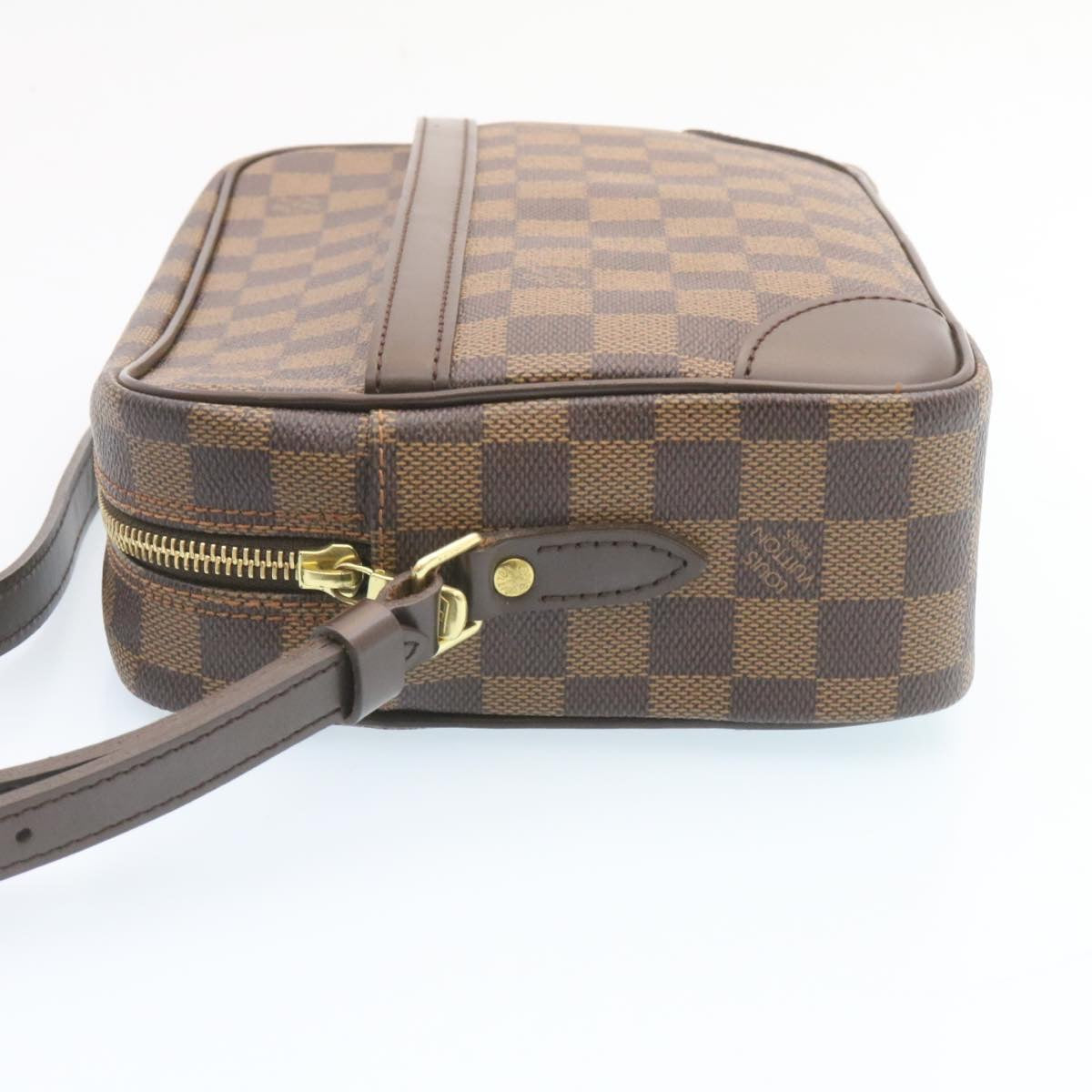 LOUIS VUITTON Damier Ebene Trocadero 27 Shoulder Bag N48085 LV 27264SA