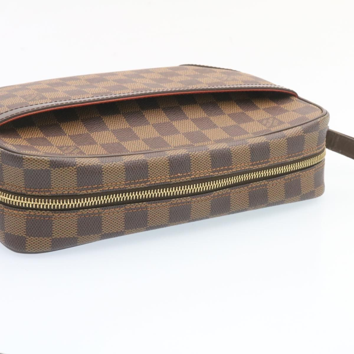 LOUIS VUITTON Damier Ebene Trocadero 27 Shoulder Bag N48085 LV 27264SA