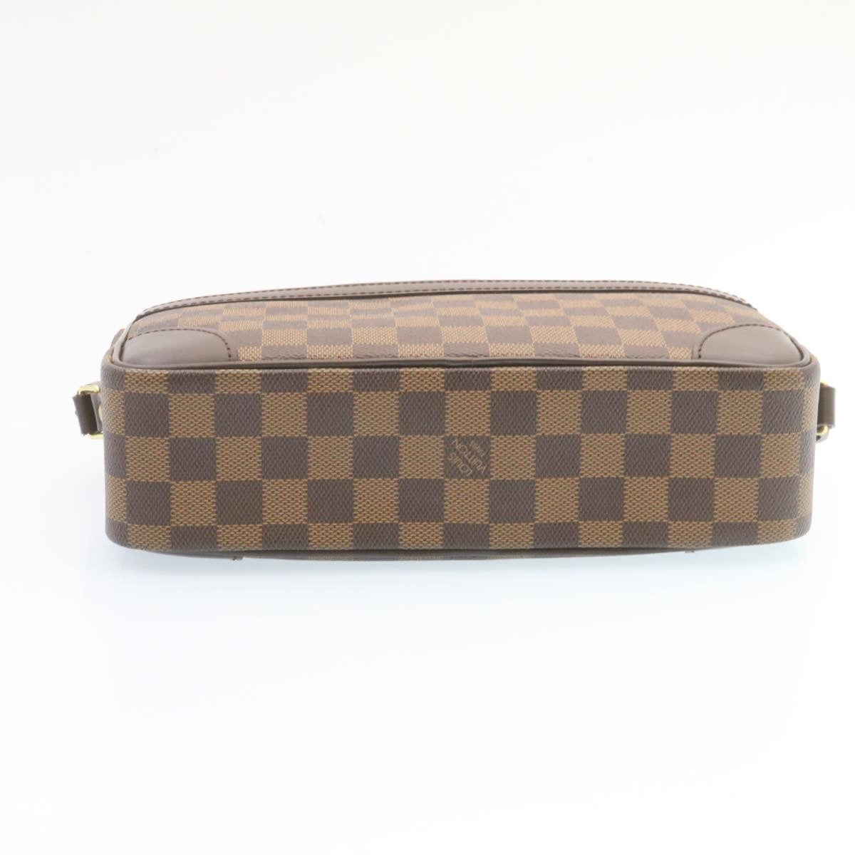 LOUIS VUITTON Damier Ebene Trocadero 27 Shoulder Bag N48085 LV 27264SA