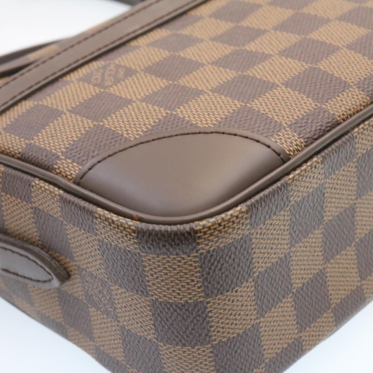 LOUIS VUITTON Damier Ebene Trocadero 27 Shoulder Bag N48085 LV 27264SA