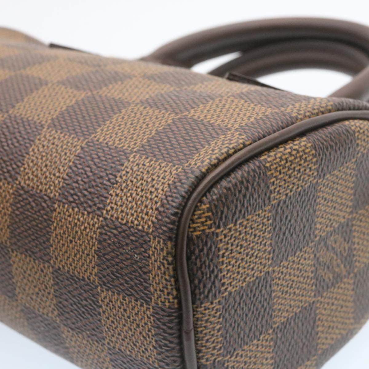 LOUIS VUITTON Damier Ebene Mini Speedy Hand Bag M41534 LV 27265S
