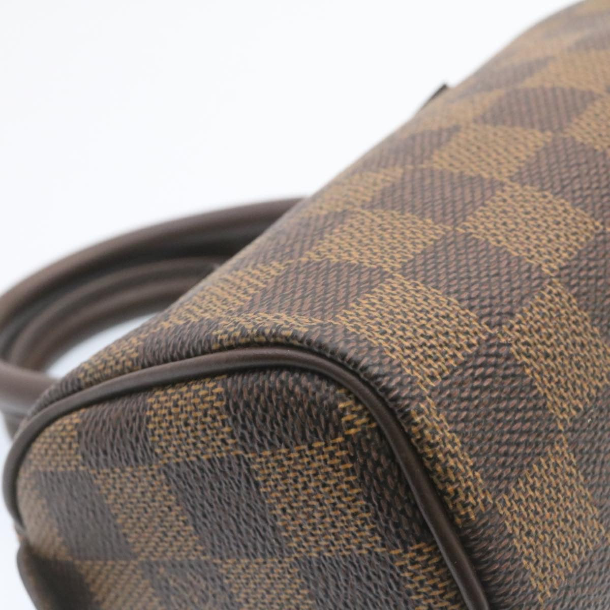 LOUIS VUITTON Damier Ebene Mini Speedy Hand Bag M41534 LV 27265S