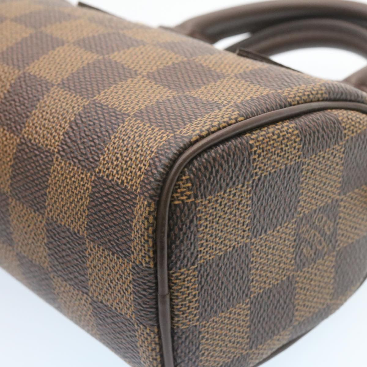 LOUIS VUITTON Damier Ebene Mini Speedy Hand Bag M41534 LV 27265S