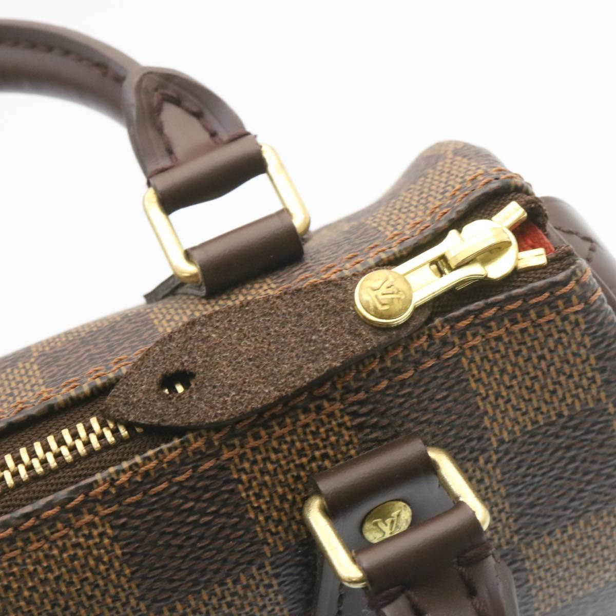 LOUIS VUITTON Damier Ebene Mini Speedy Hand Bag M41534 LV 27265S