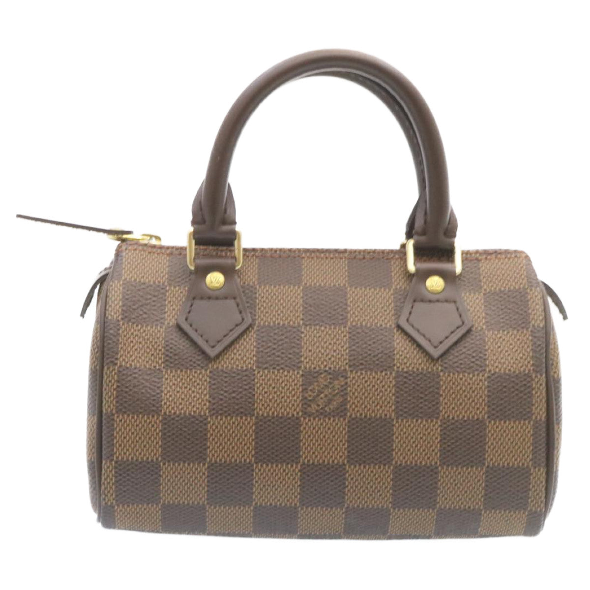 LOUIS VUITTON Damier Ebene Mini Speedy Hand Bag M41534 LV 27265S