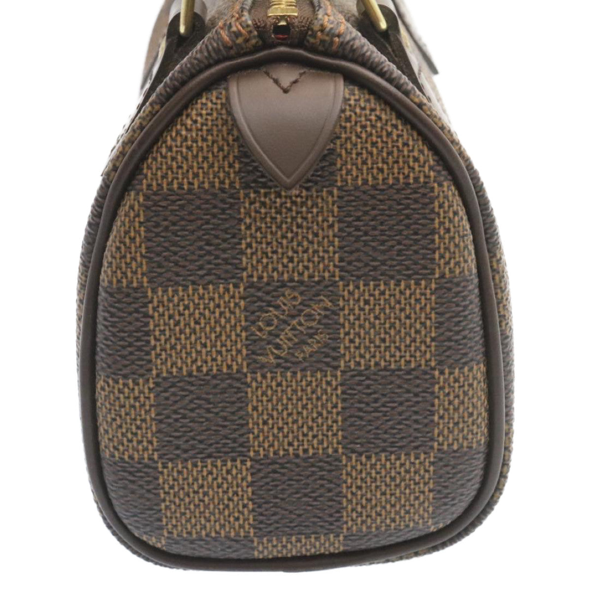 LOUIS VUITTON Damier Ebene Mini Speedy Hand Bag M41534 LV 27265S