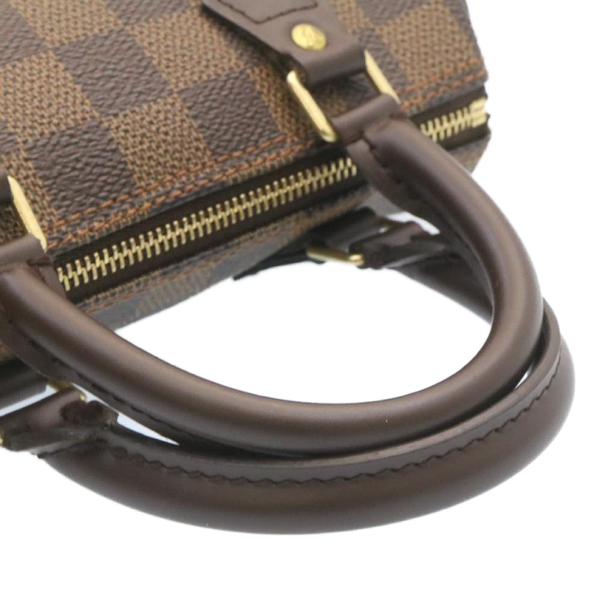 LOUIS VUITTON Damier Ebene Mini Speedy Hand Bag M41534 LV 27265S