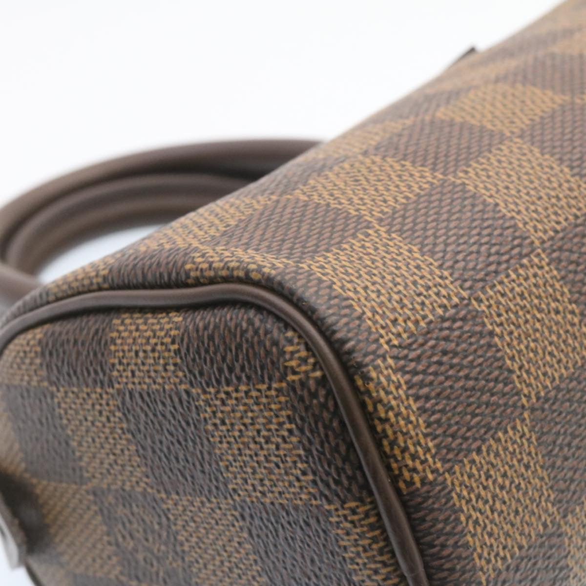 LOUIS VUITTON Damier Ebene Mini Speedy Hand Bag M41534 LV 27265S