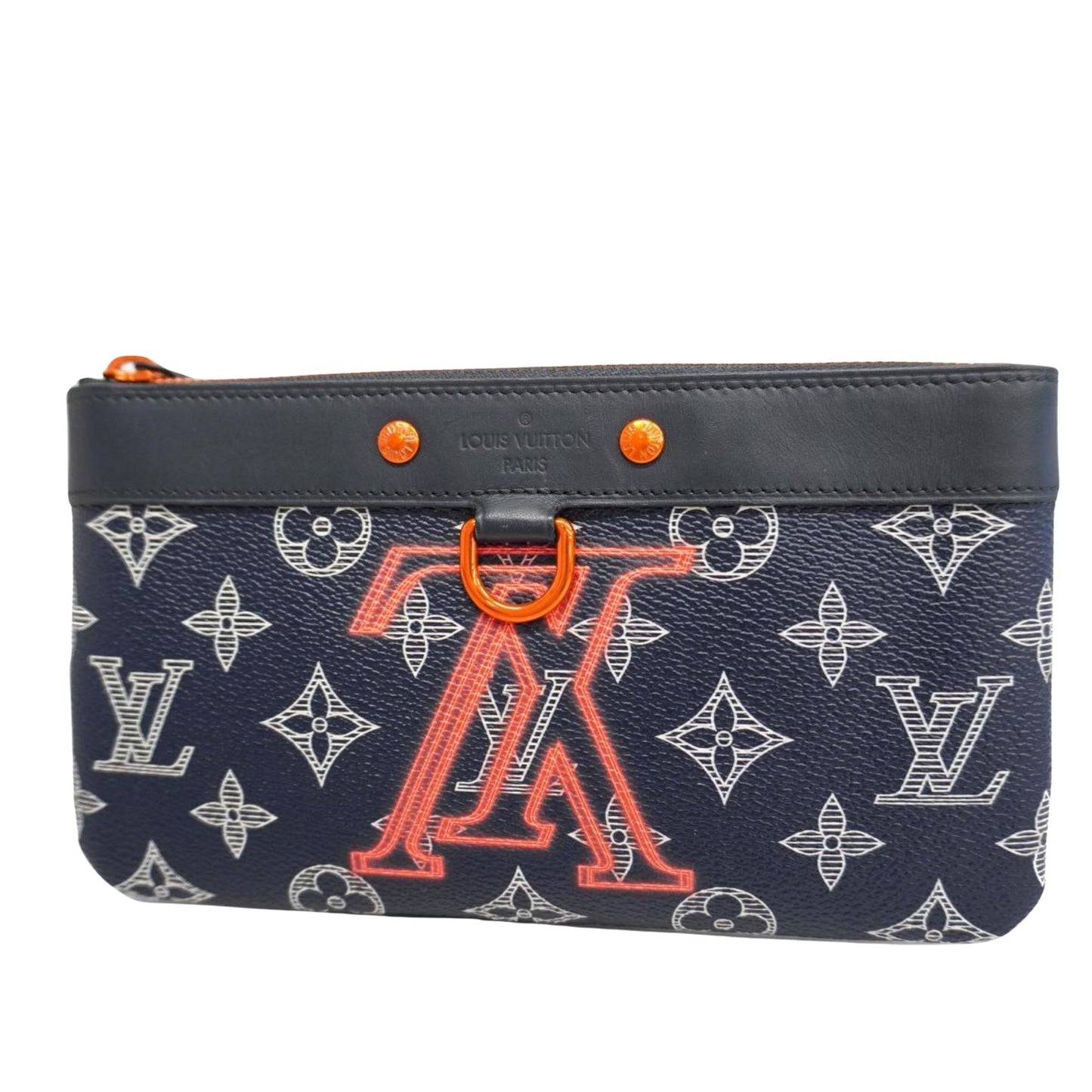 Louis Vuitton Apollo Pochette  Canvas Clutch Bag ()