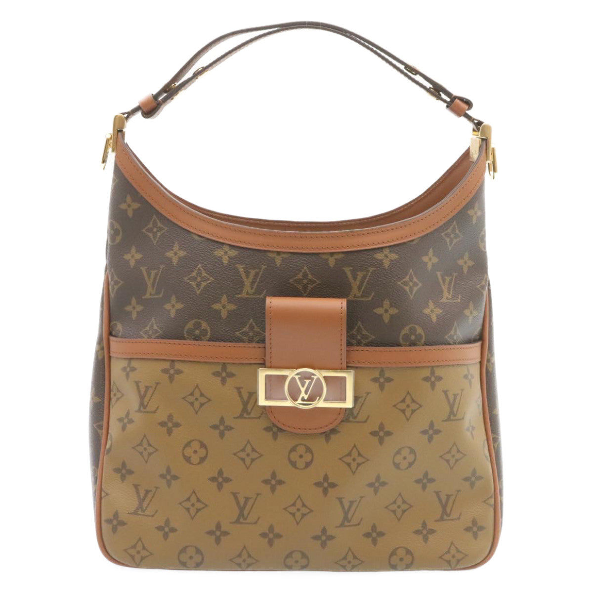 LOUIS VUITTON Monogram reverse Hobo Dauphine PM Shoulder Bag M45194 27624S