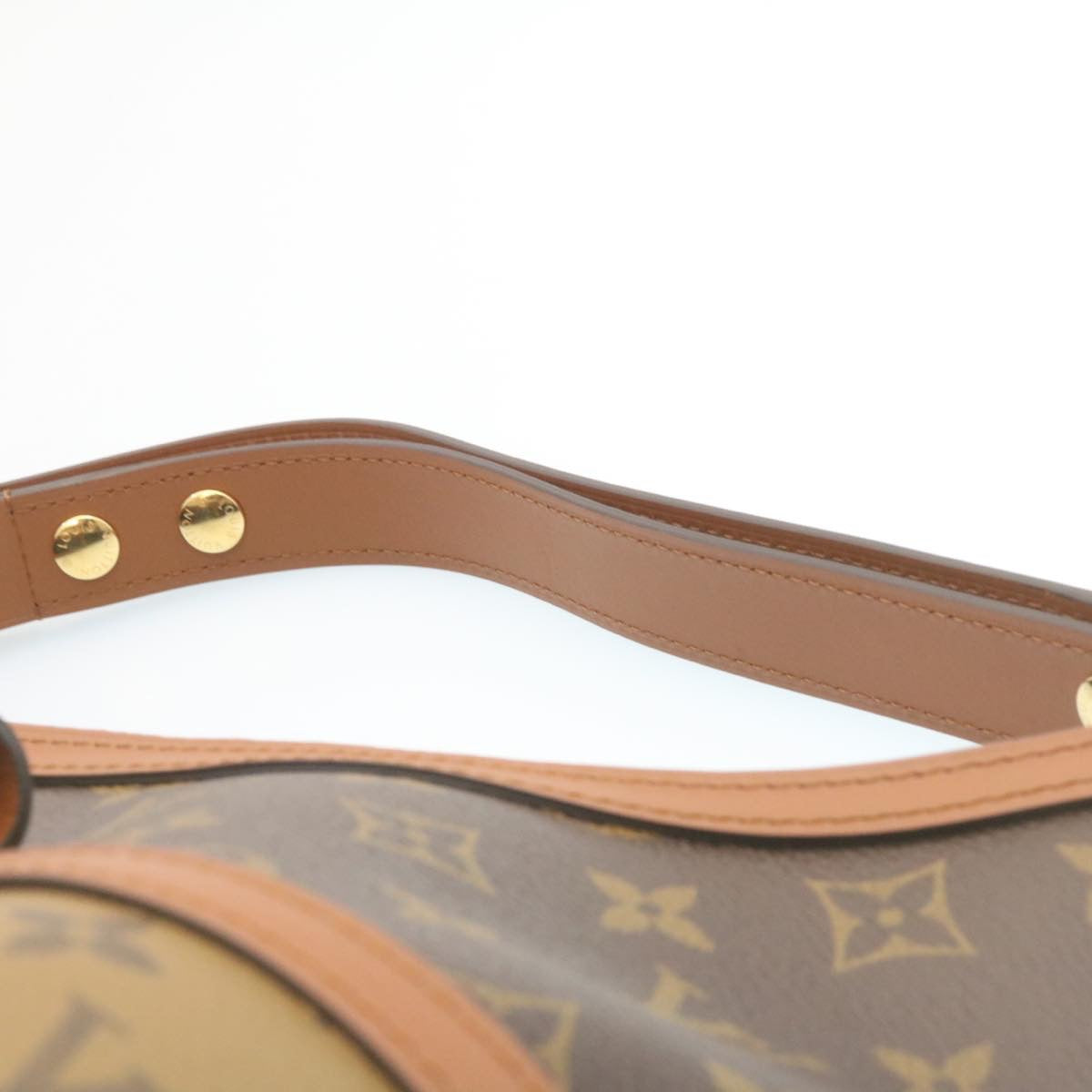 LOUIS VUITTON Monogram reverse Hobo Dauphine PM Shoulder Bag M45194 27624S