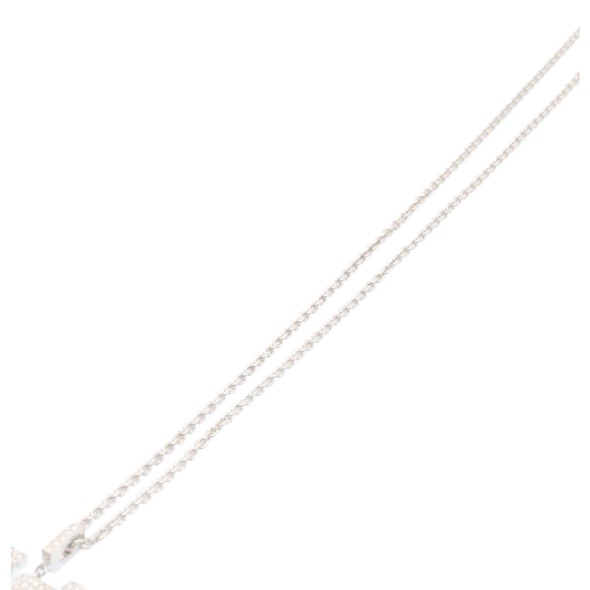 LOUIS VUITTON Pandantif LV XL Necklace White Gold Diamond Q93821 27695S