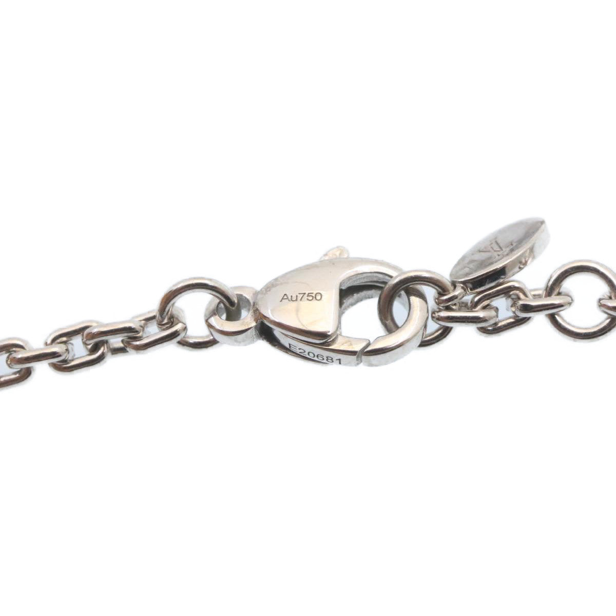 LOUIS VUITTON Pandantif LV XL Necklace White Gold Diamond Q93821 27695S