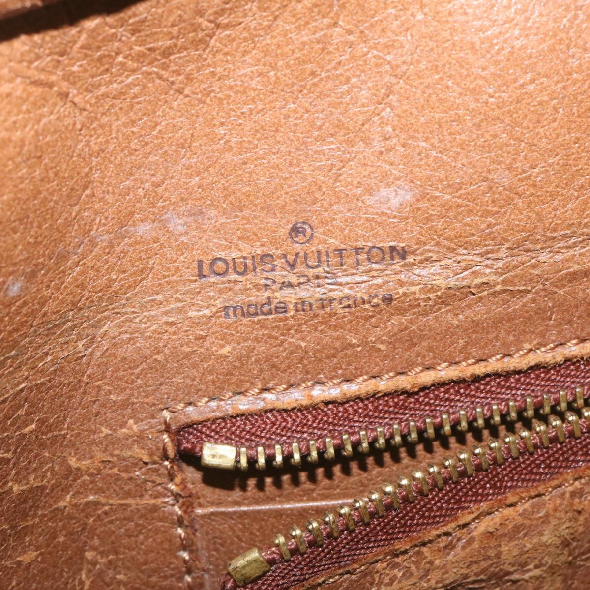 LOUIS VUITTON Monogram Sac Weekend PM Tote Bag M42425 LV 27741
