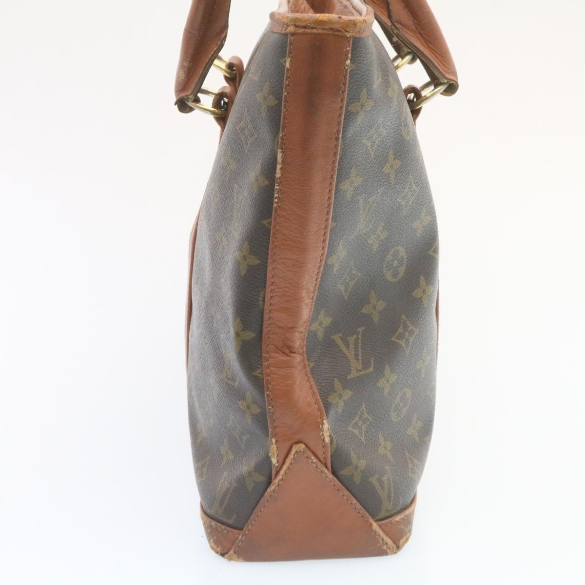 LOUIS VUITTON Monogram Sac Weekend PM Tote Bag M42425 LV 27741
