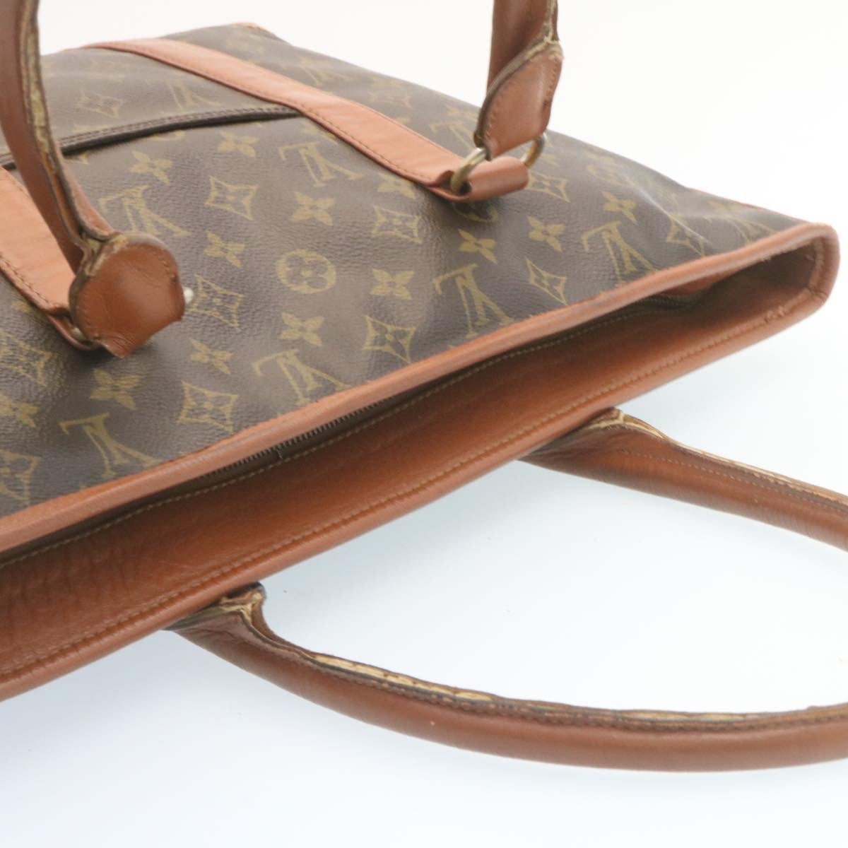 LOUIS VUITTON Monogram Sac Weekend PM Tote Bag M42425 LV 27741
