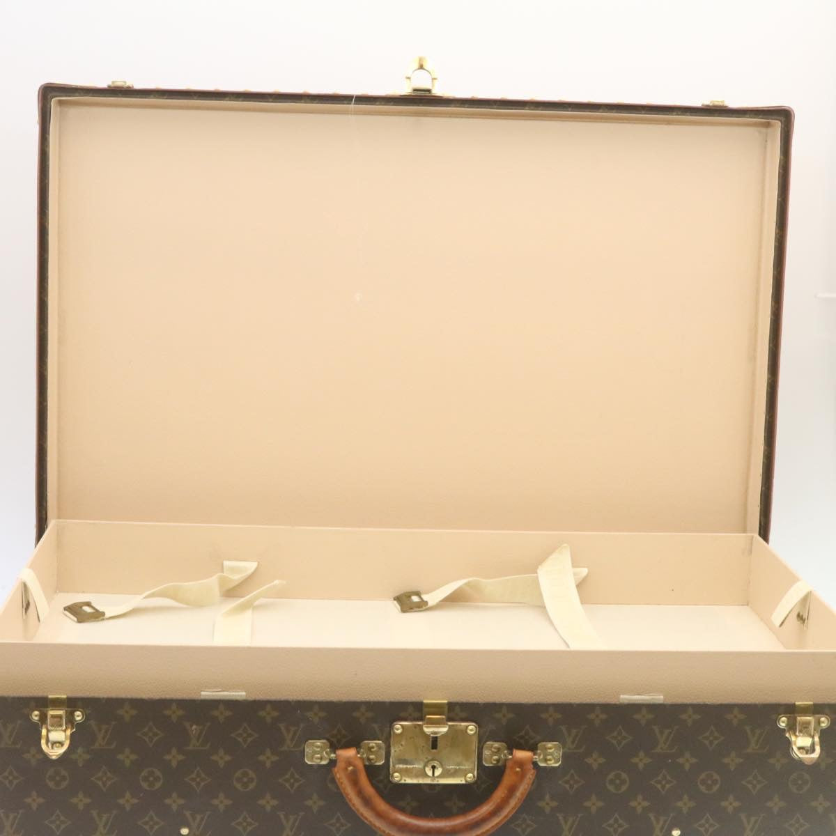 LOUIS VUITTON Monogram Alzer 80 Trunk Vintage M21222 LV 27799S