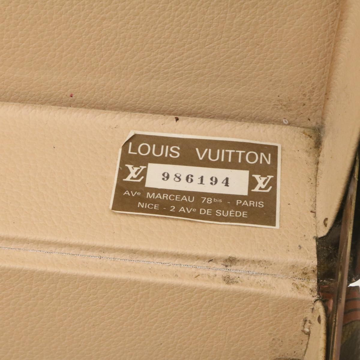 LOUIS VUITTON Monogram Alzer 80 Trunk Vintage M21222 LV 27799S