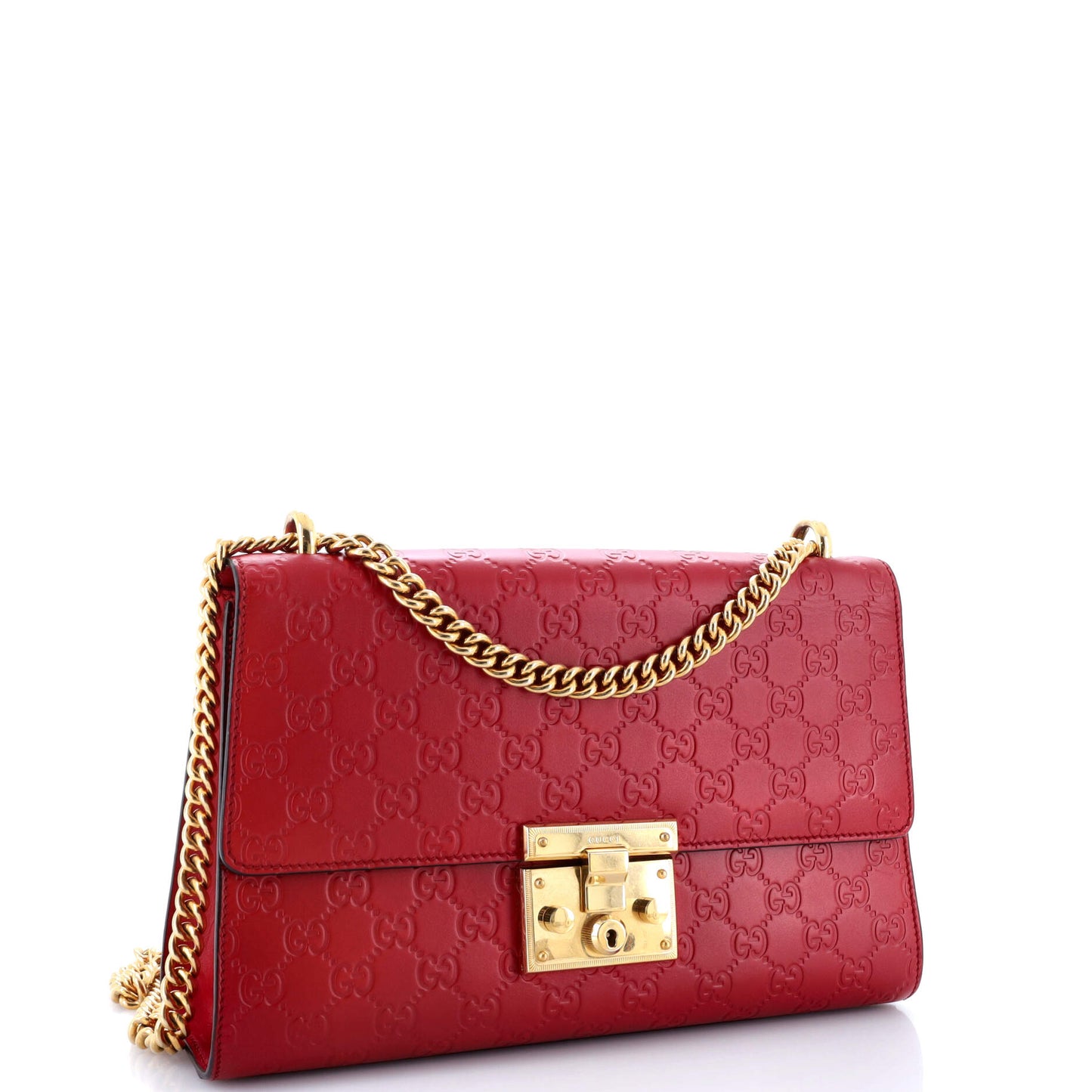 Padlock Shoulder Bag Guccissima Leather Medium