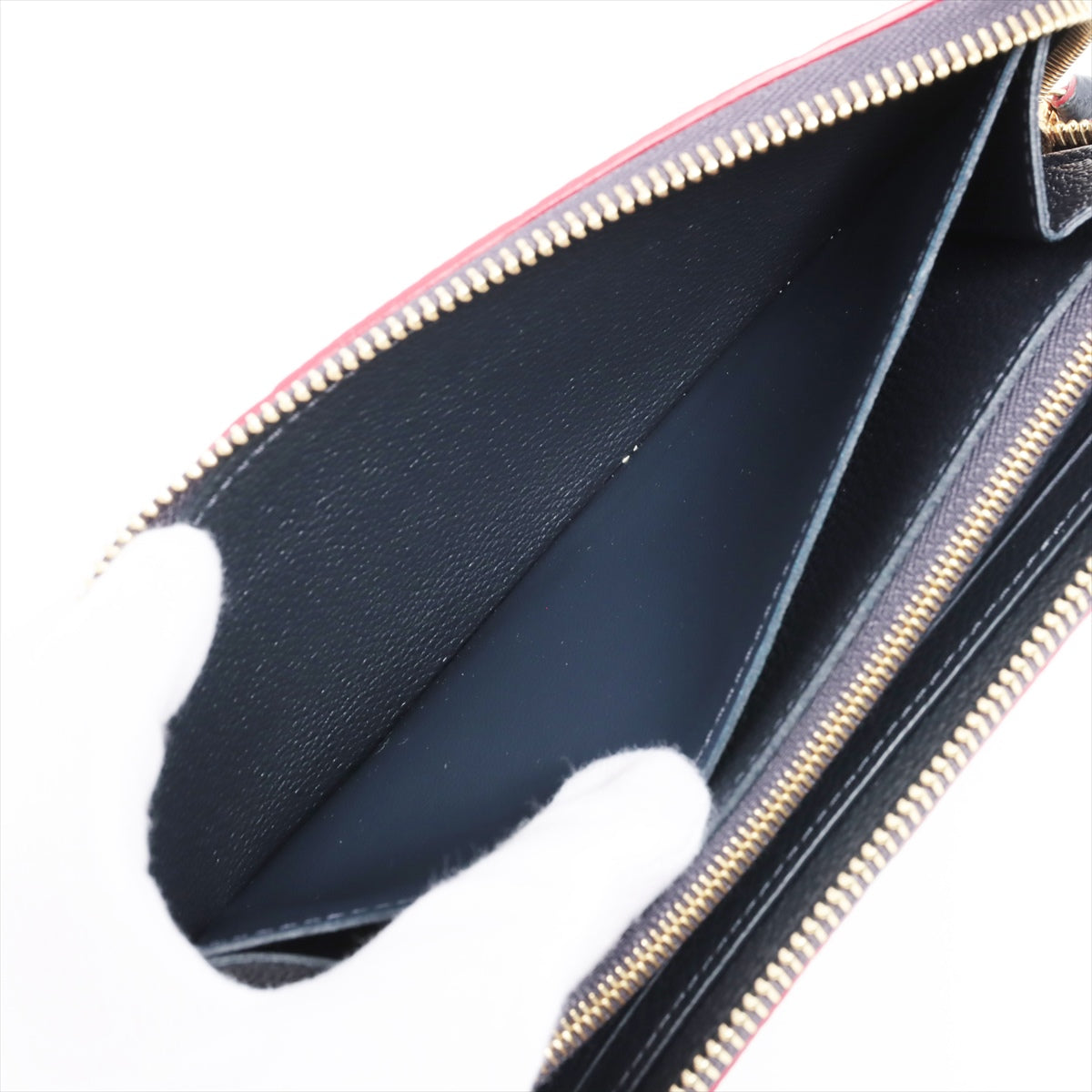 Louis Vuitton Amplant Portfolio Cremans M69415 Marine Round  Wallet