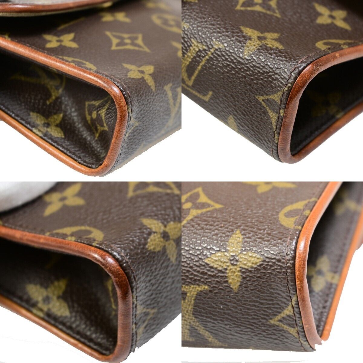 Louis Vuitton Pochette Florentine  Canvas Shoulder Bag ()