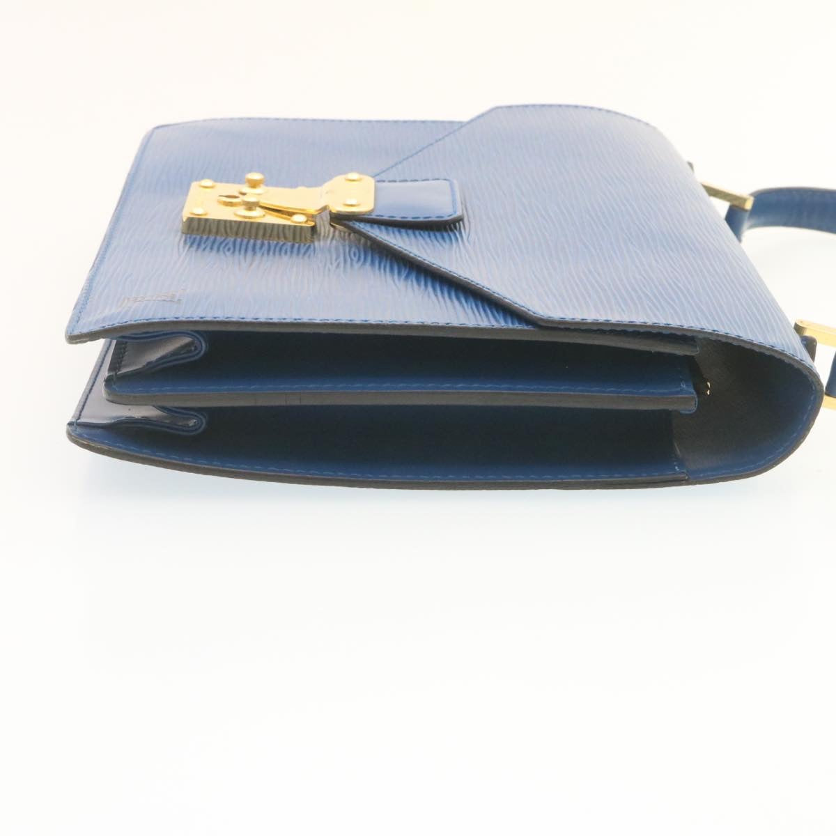 LOUIS VUITTON Epi Concorde Hand Bag Blue M521325 LV 27920