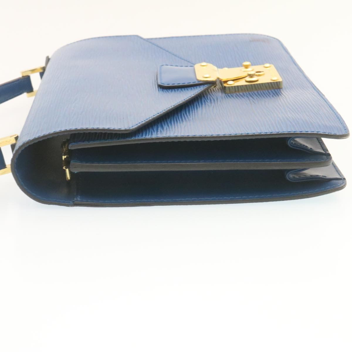 LOUIS VUITTON Epi Concorde Hand Bag Blue M521325 LV 27920