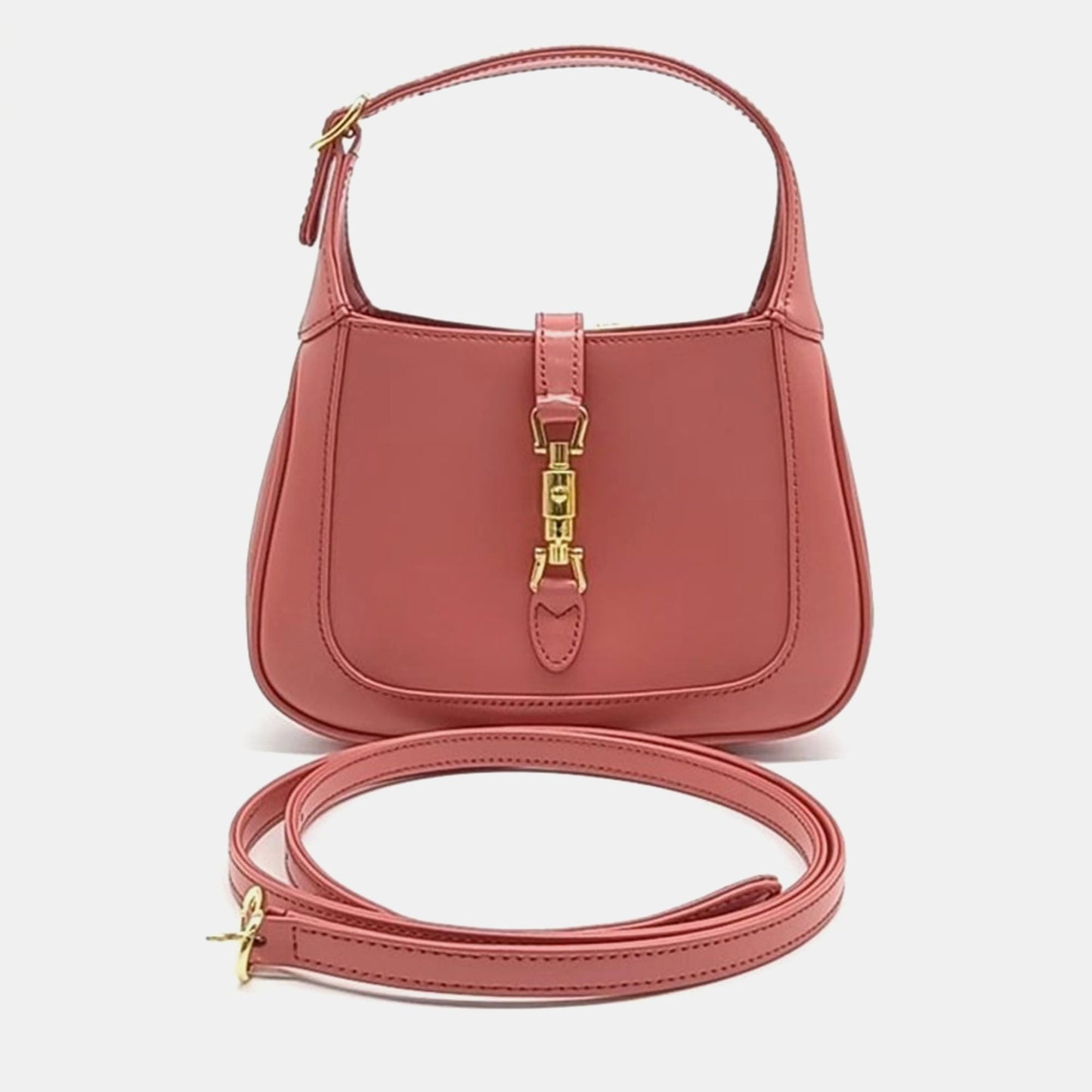 Luxury Gucci Trending 2025 Leather Jackie 1961 Mini Hobo Bag