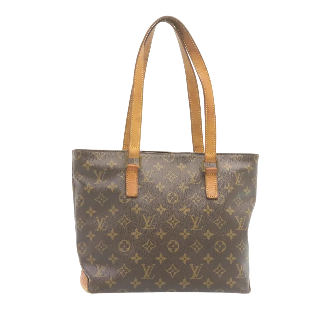 LOUIS VUITTON Monogram Cabas Piano Tote Bag M51148 LV 27964