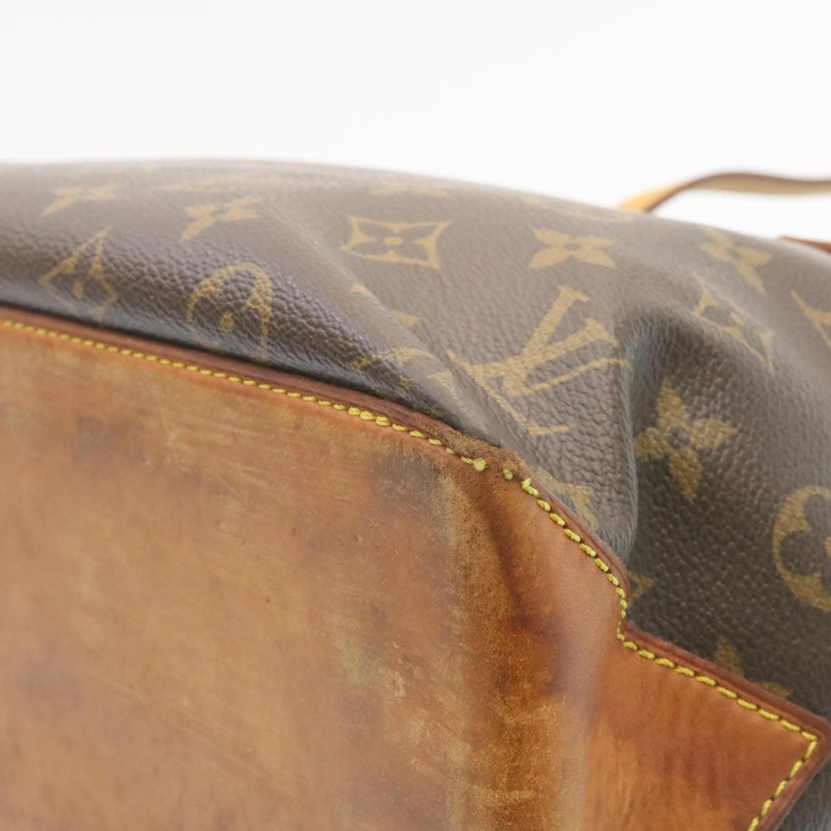 LOUIS VUITTON Monogram Cabas Piano Tote Bag M51148 LV 27964