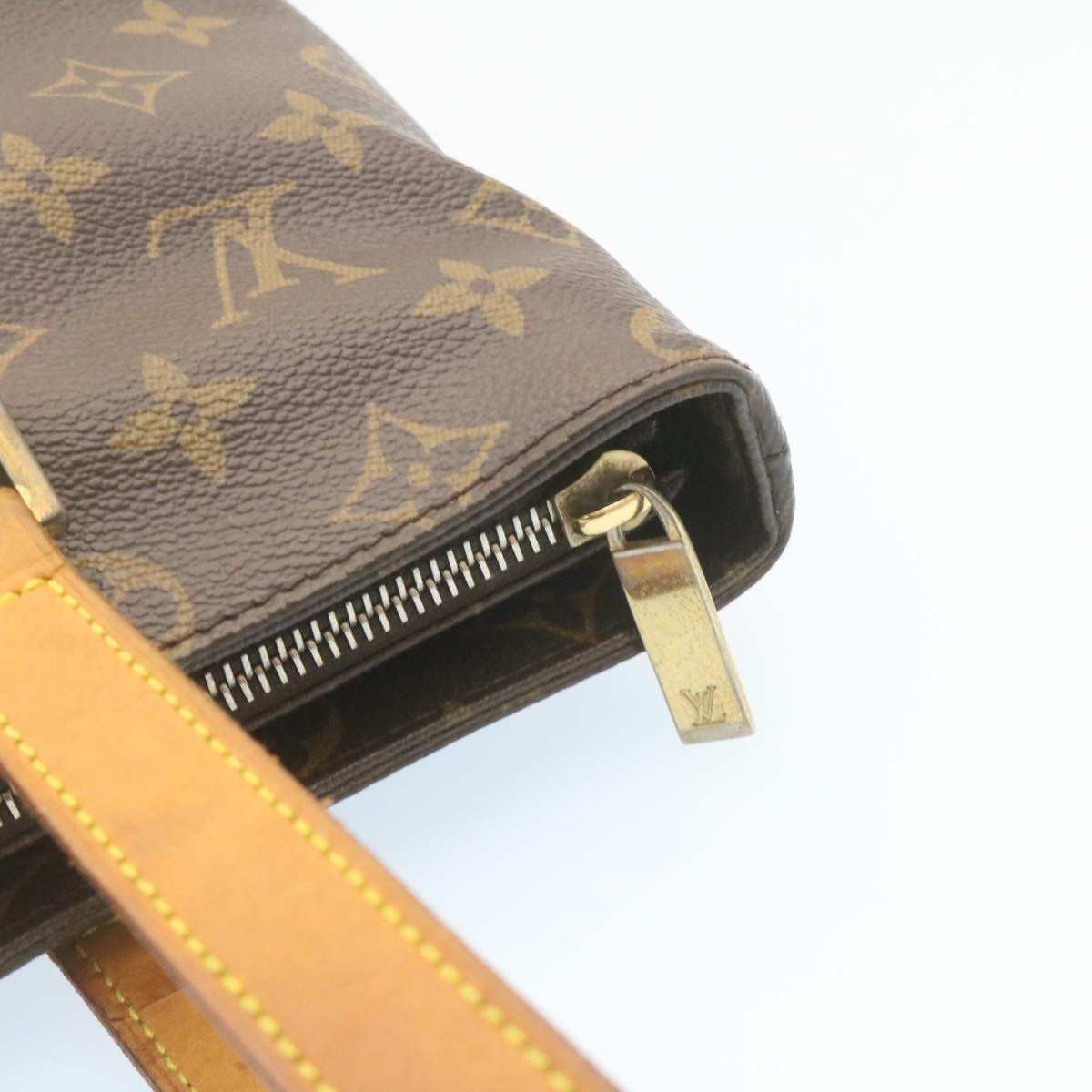 LOUIS VUITTON Monogram Cabas Piano Tote Bag M51148 LV 27964