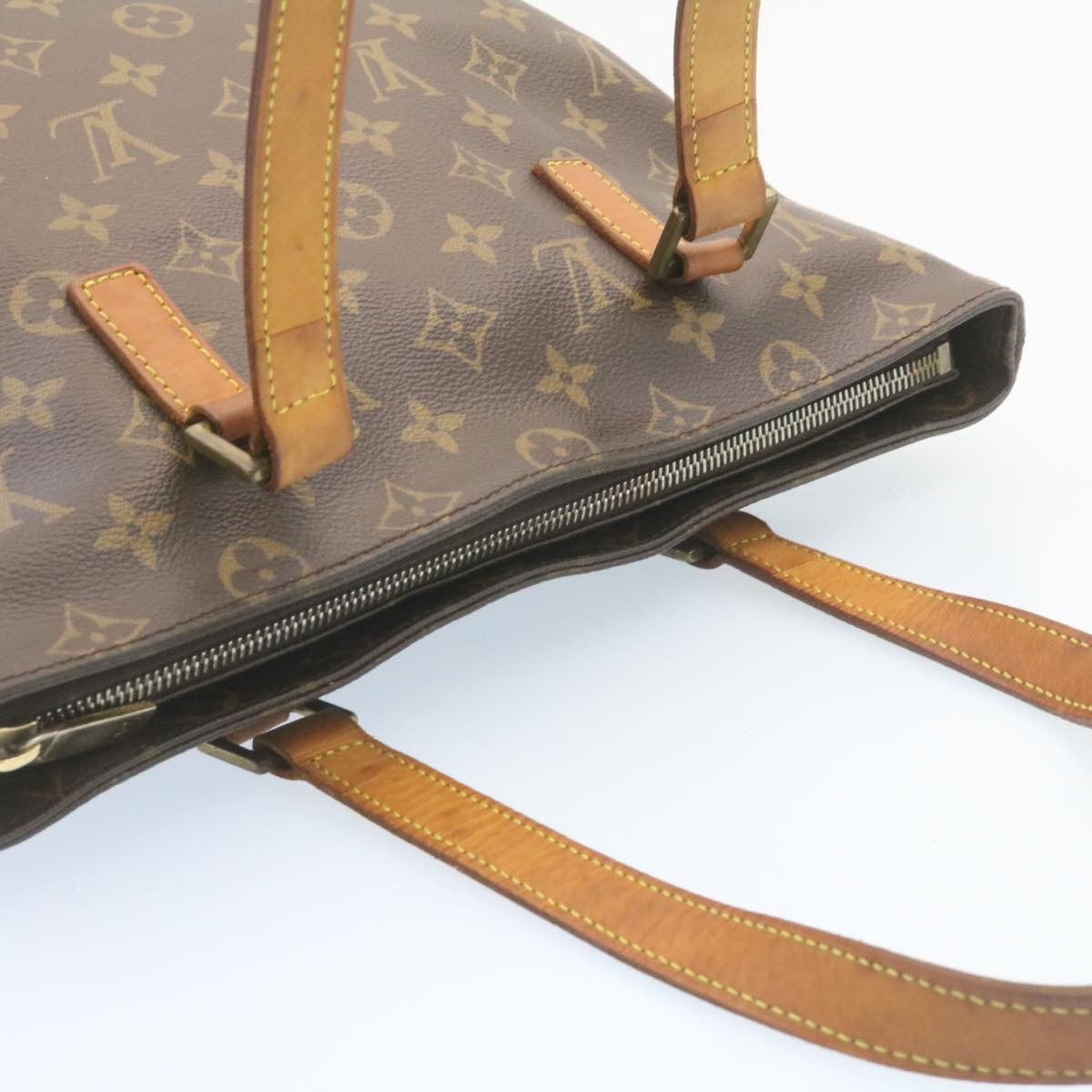 LOUIS VUITTON Monogram Cabas Piano Tote Bag M51148 LV 27964