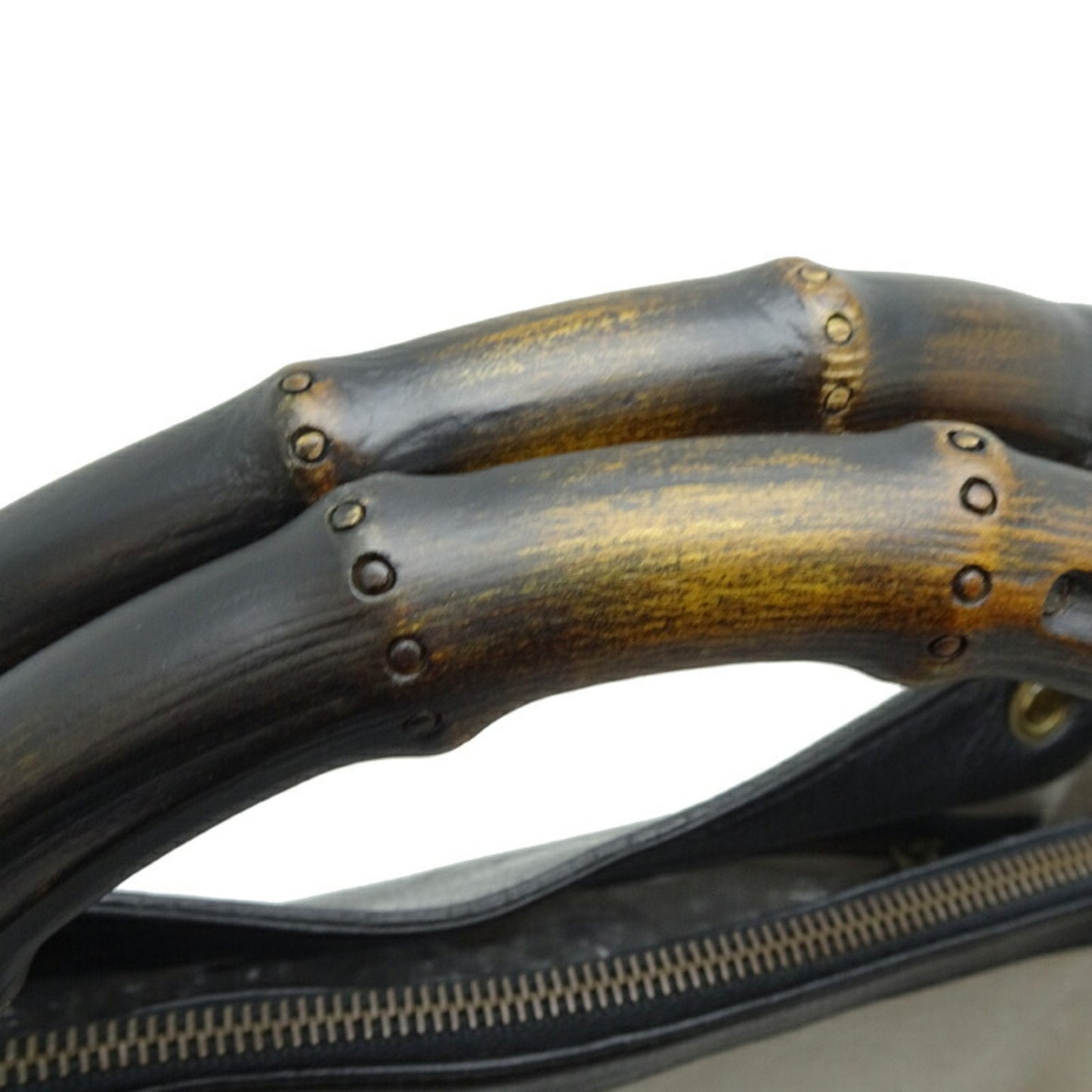 Gucci  Bamboo Leather Handbag Tote Bag