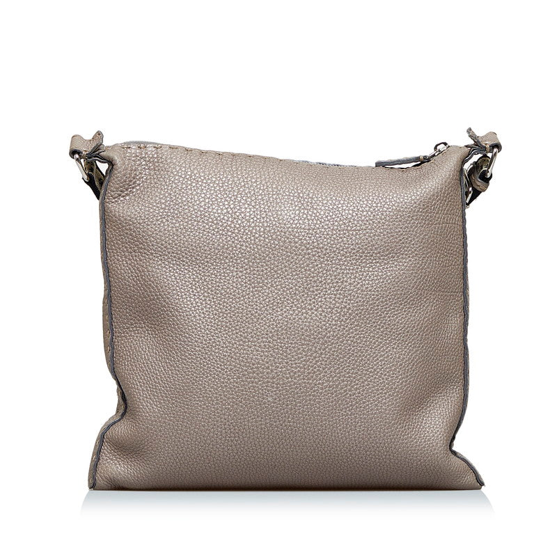 Luxury FendiSelleria Zip Messenger Bag - '10s