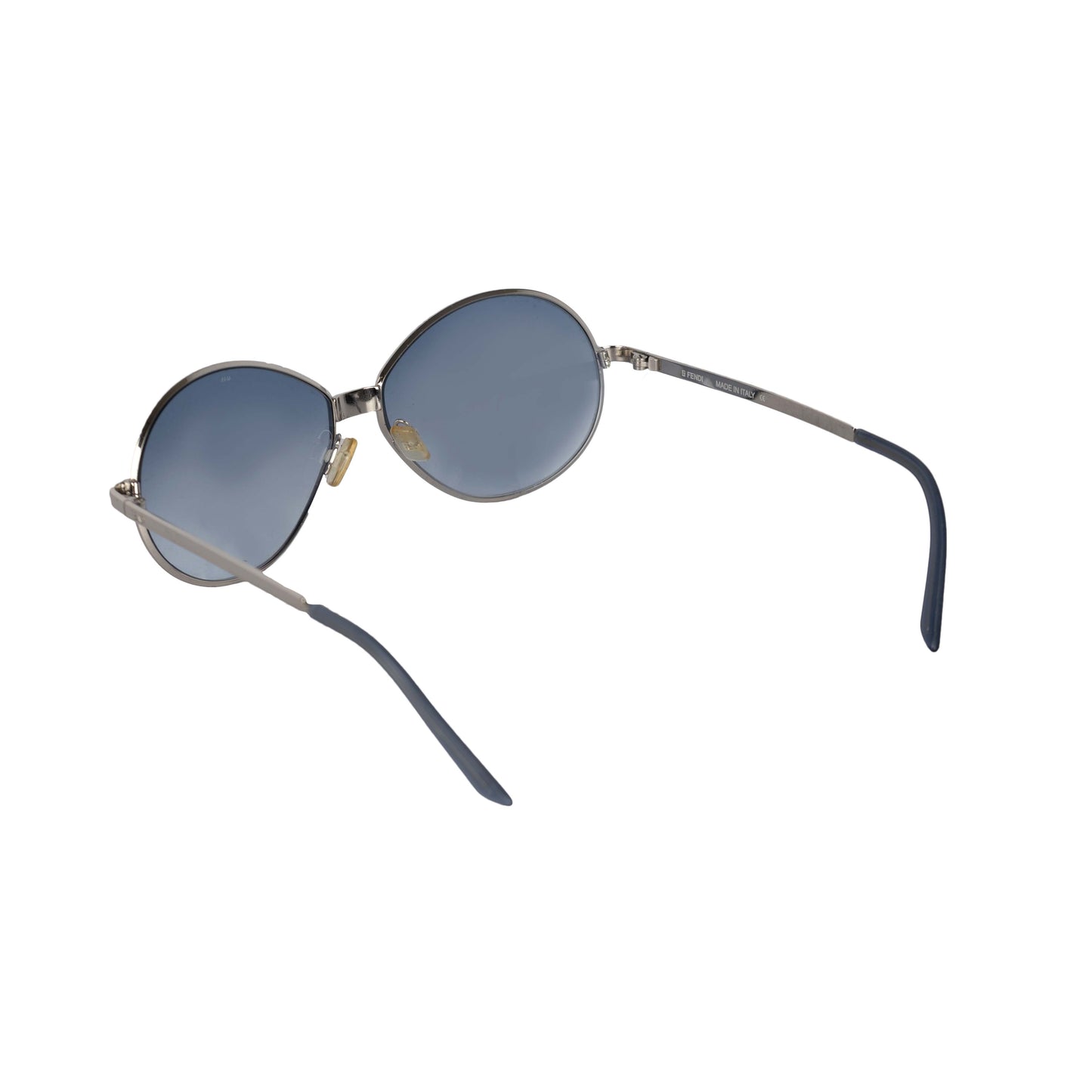Luxury Fendi Oval Gradient Aviator Sunglasses - '10s