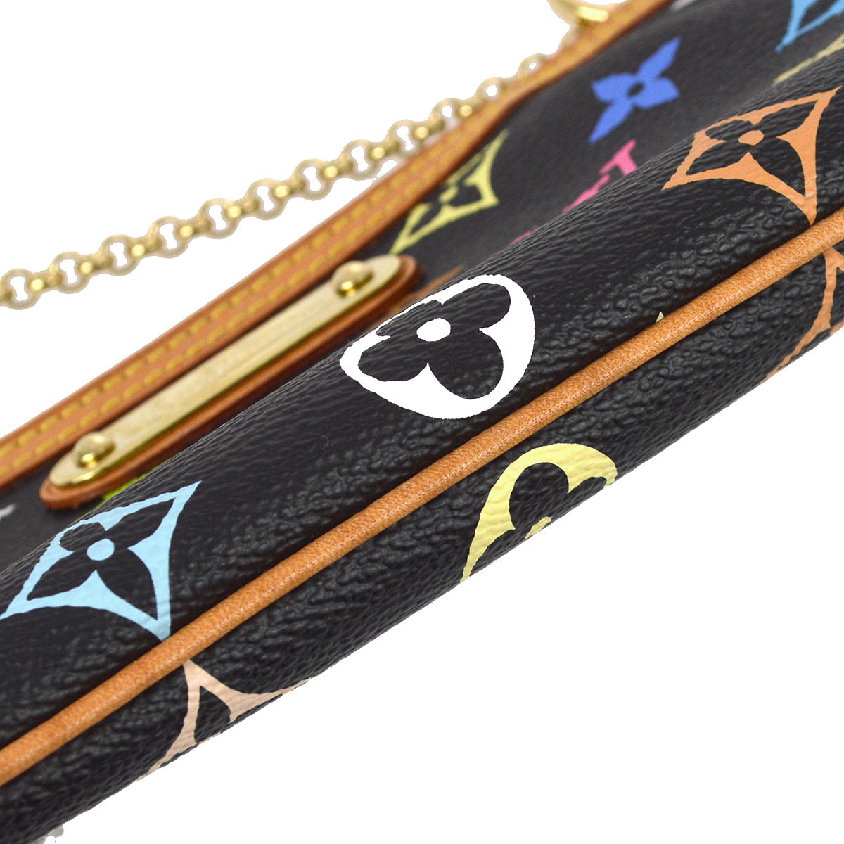 Louis Vuitton 2008 Pochette Milla MM Handbag Multicolor M60097