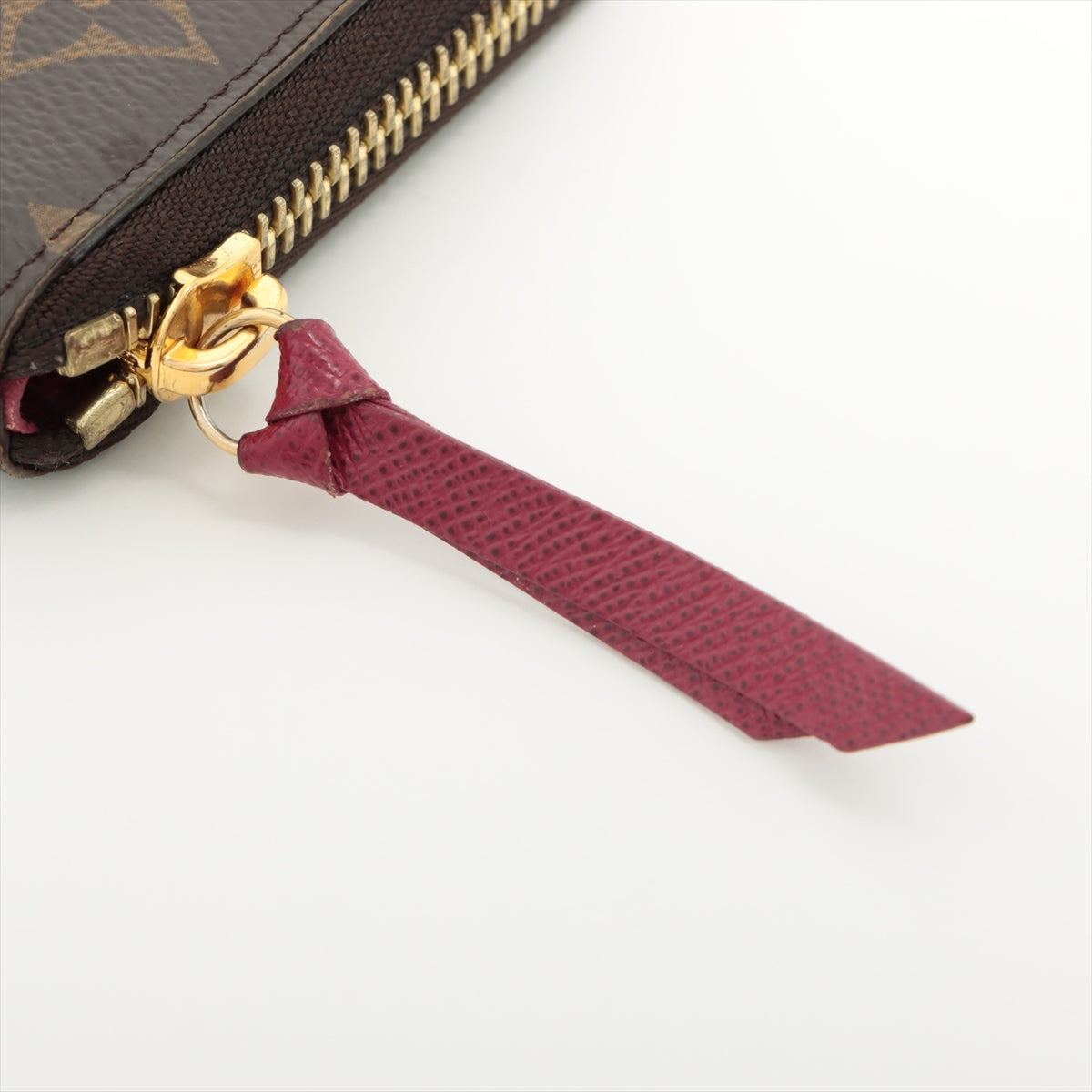 Louis Vuitton Monogram Portfolio Clemens M60742 Round  Wallet