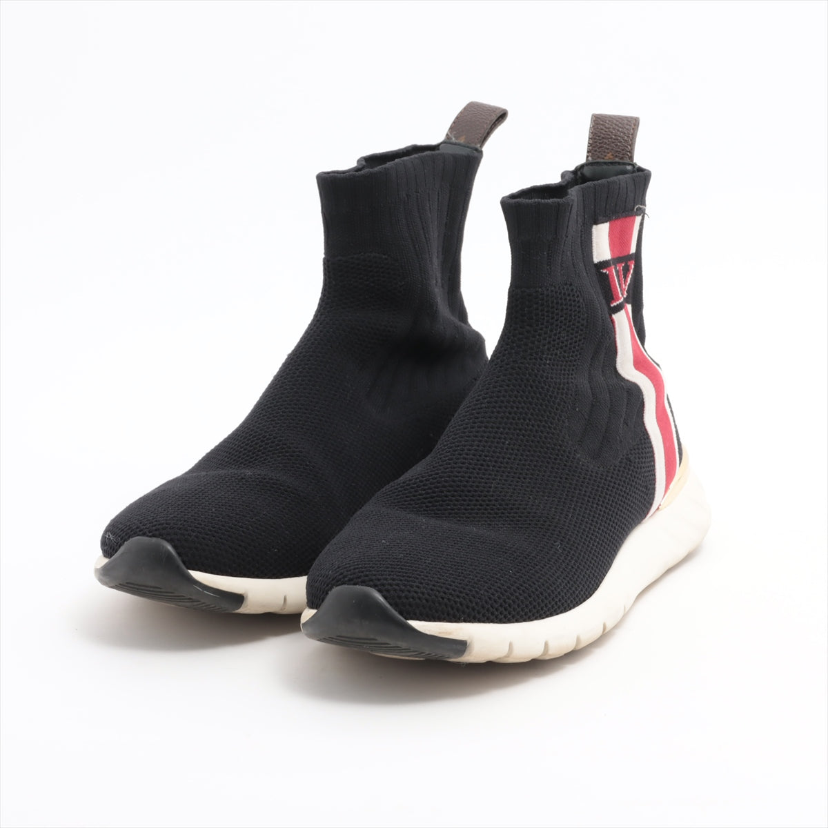 Louis Vuitton After Game Line Fabric Trainers  Size  Navy Sox Sniper