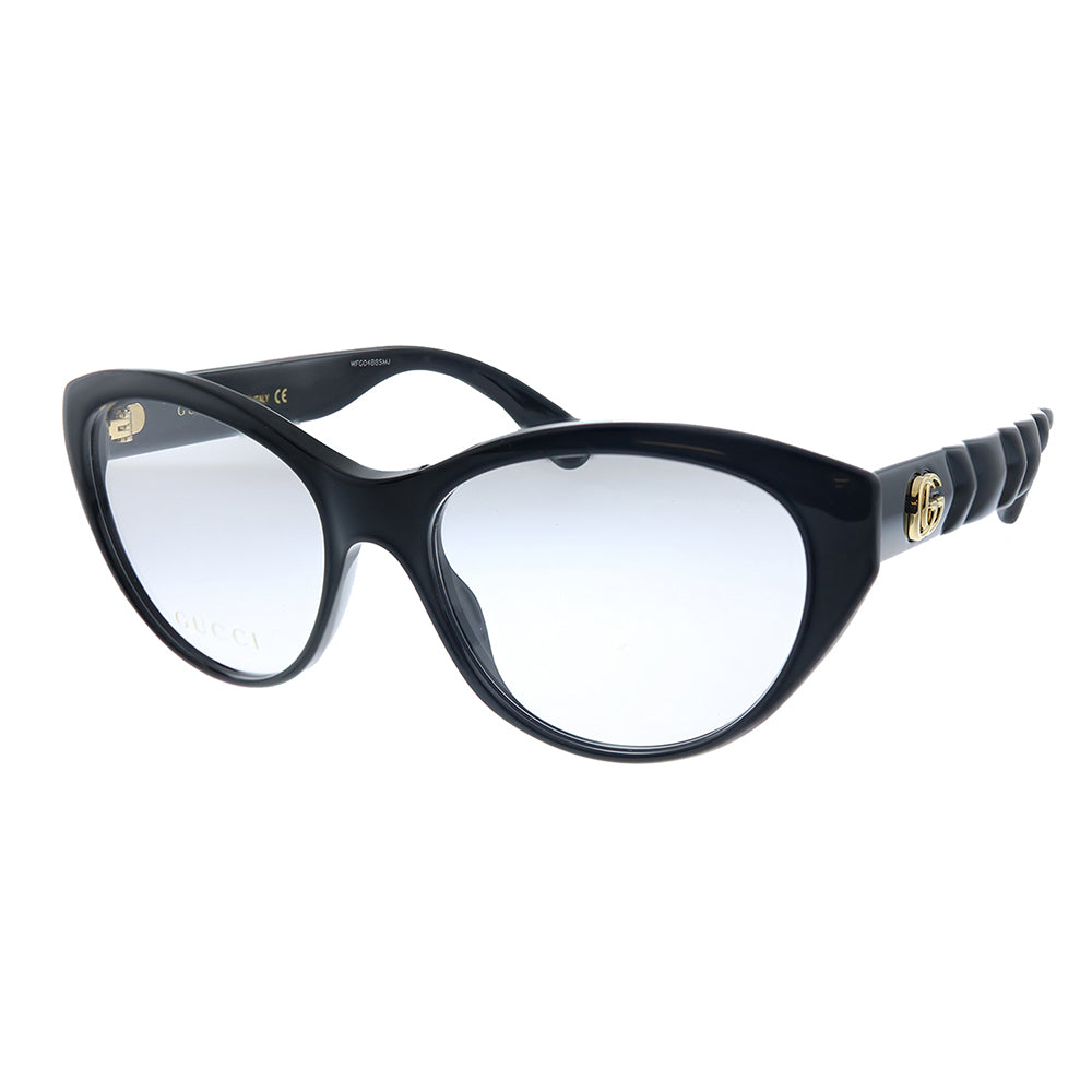 Gucci  GG 0812O 001 54mm Womens Cat-Eye Eyeglasses 54mm