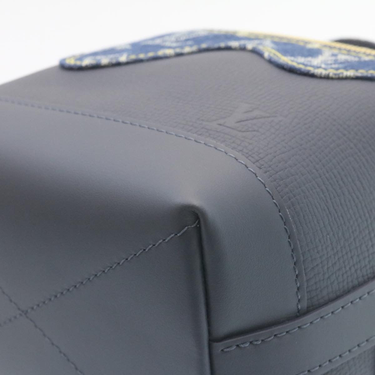 LOUIS VUITTON NIGO Monogram Denim Japanese Cruiser Bag Blue M45970 28149S