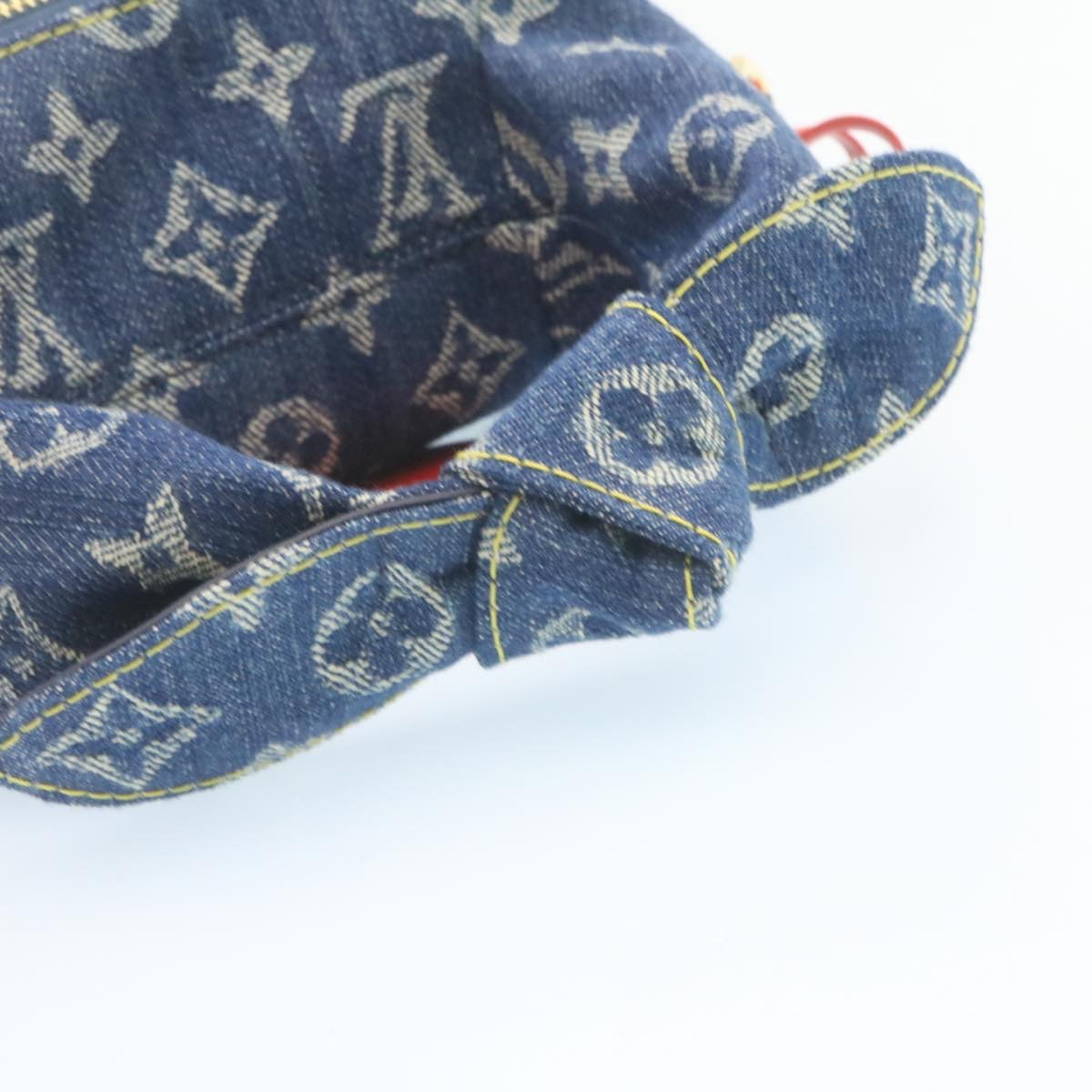 LOUIS VUITTON NIGO Monogram Denim Japanese Cruiser Bag Blue M45970 28149S